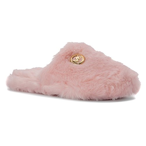 pink michael kors slippers