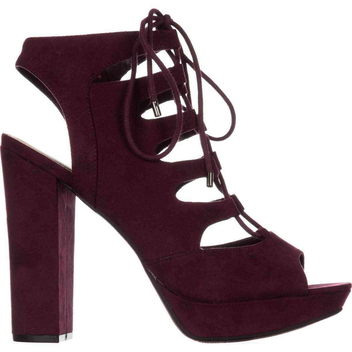 Bar III Womens Platform Sandals in Purple Color, Size 8.5 OAC | eBay