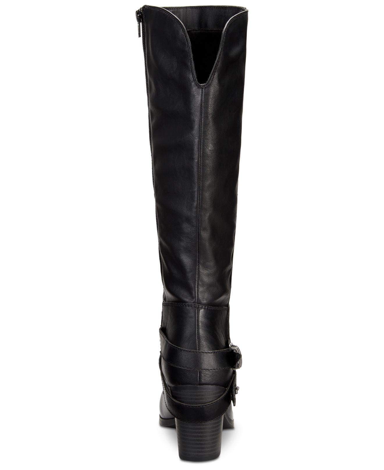 American Rag Womens Emilee Almond Toe Knee High Riding Boots, Black ...