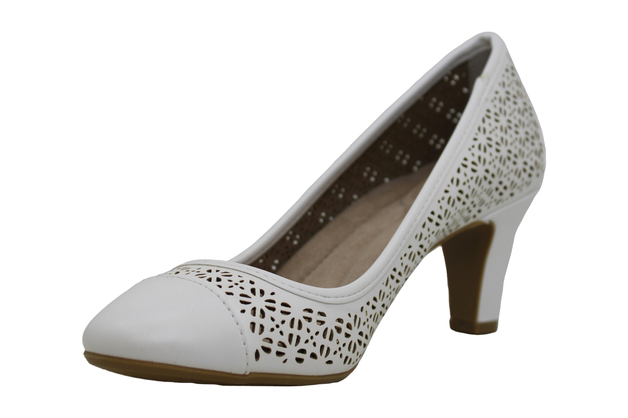 Giani Bernini Womens Heels & Pumps in White Color, Size 7.5 AWS | eBay