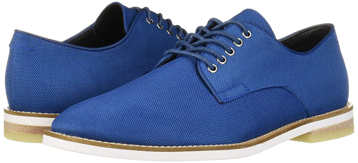 Calvin Klein Mens Oxfords, Dress Shoes in Blue Color, Size Calvin Klein Mens Oxfords, Dress Shoes in Blue Color, Size