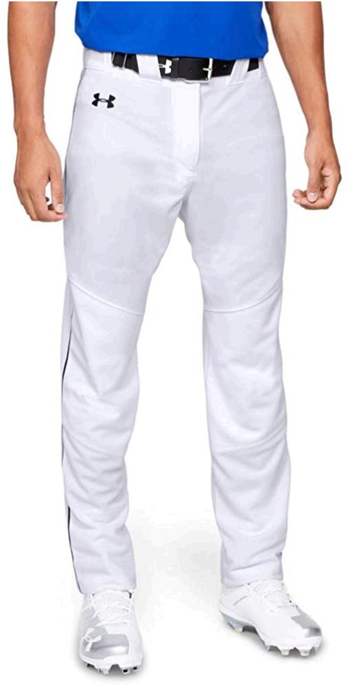 Download Men's Utility Relaxed Piped Baseball Pants, White, White ...