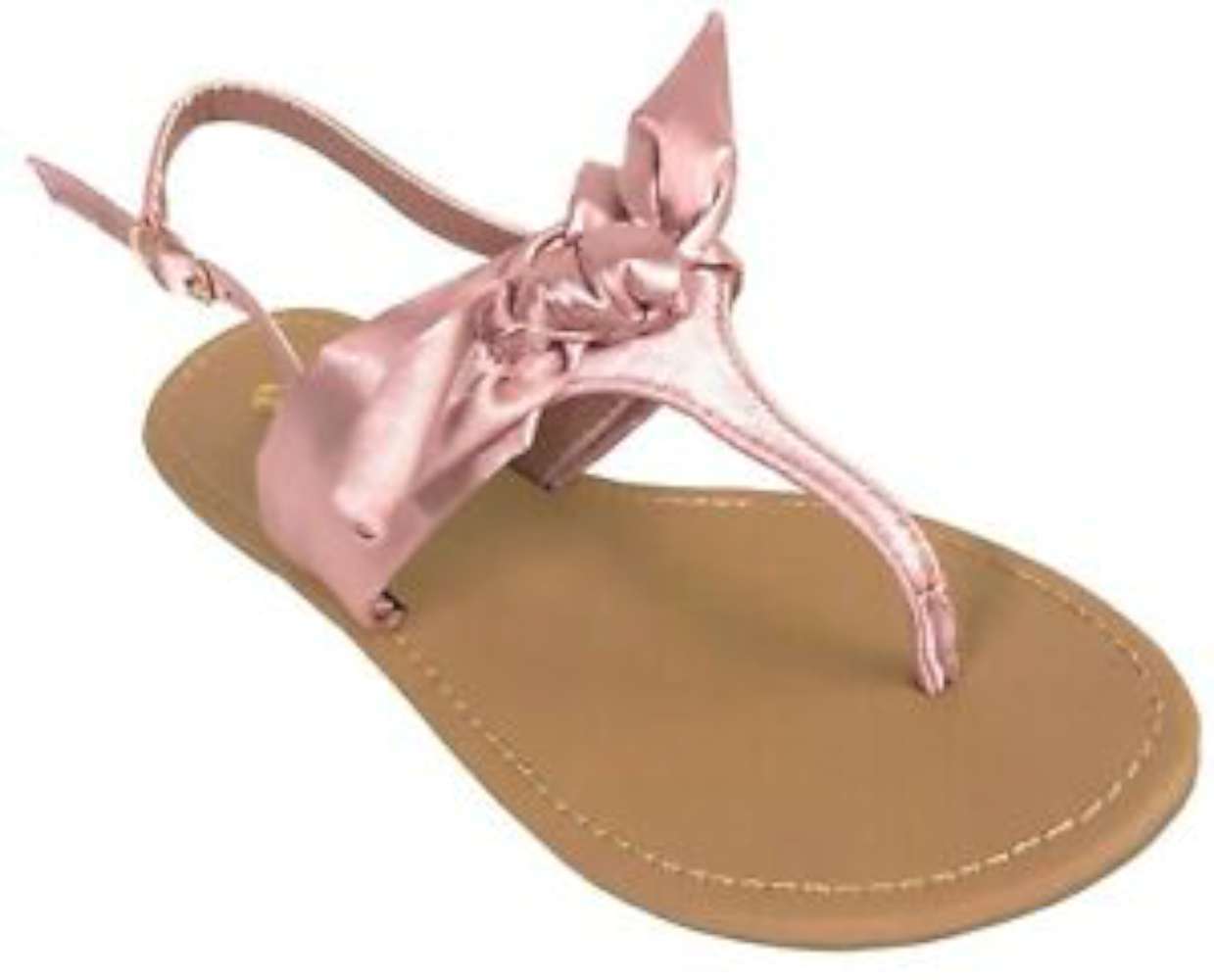 pink sling back sandals