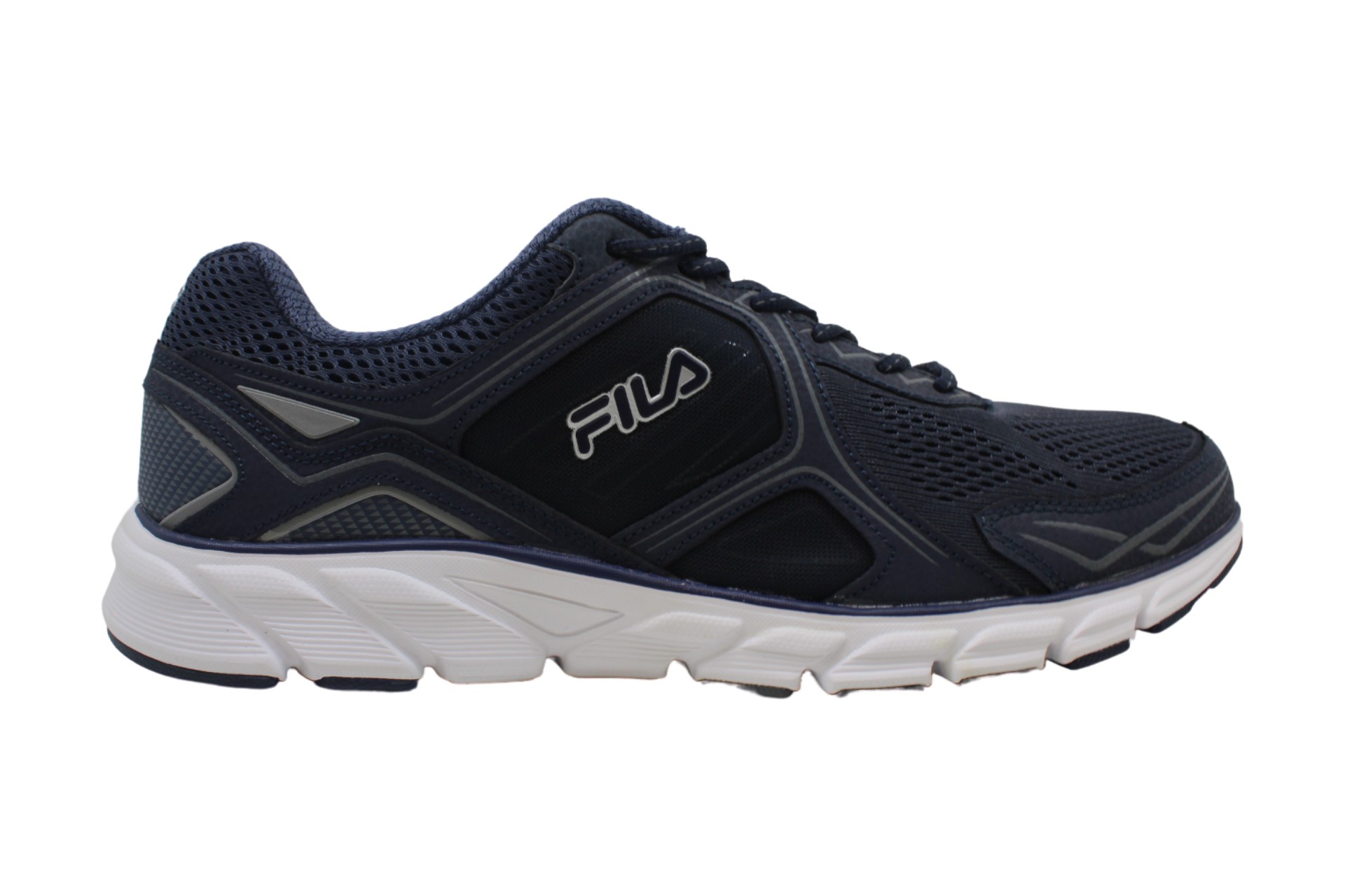 fila tennis shoes mens blue