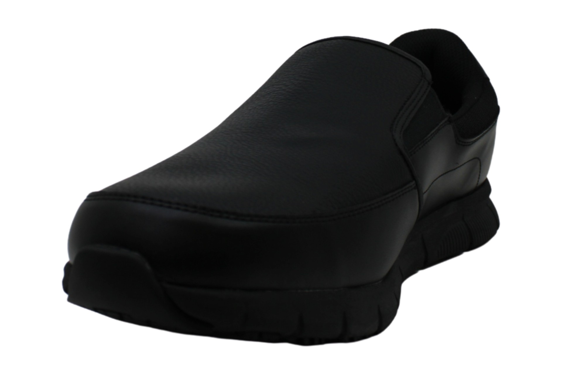 skechers leather loafers womens