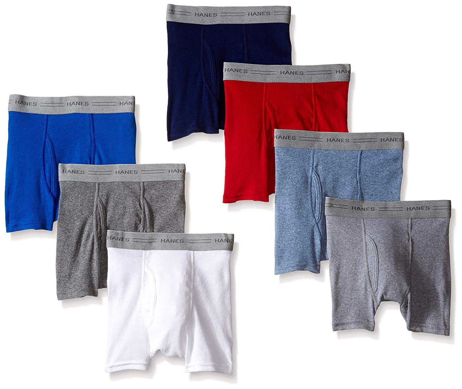 Toddler Boys Dyed Boxer Briefs, Assorted, 7-Pack,, Assorted, Size Small ...