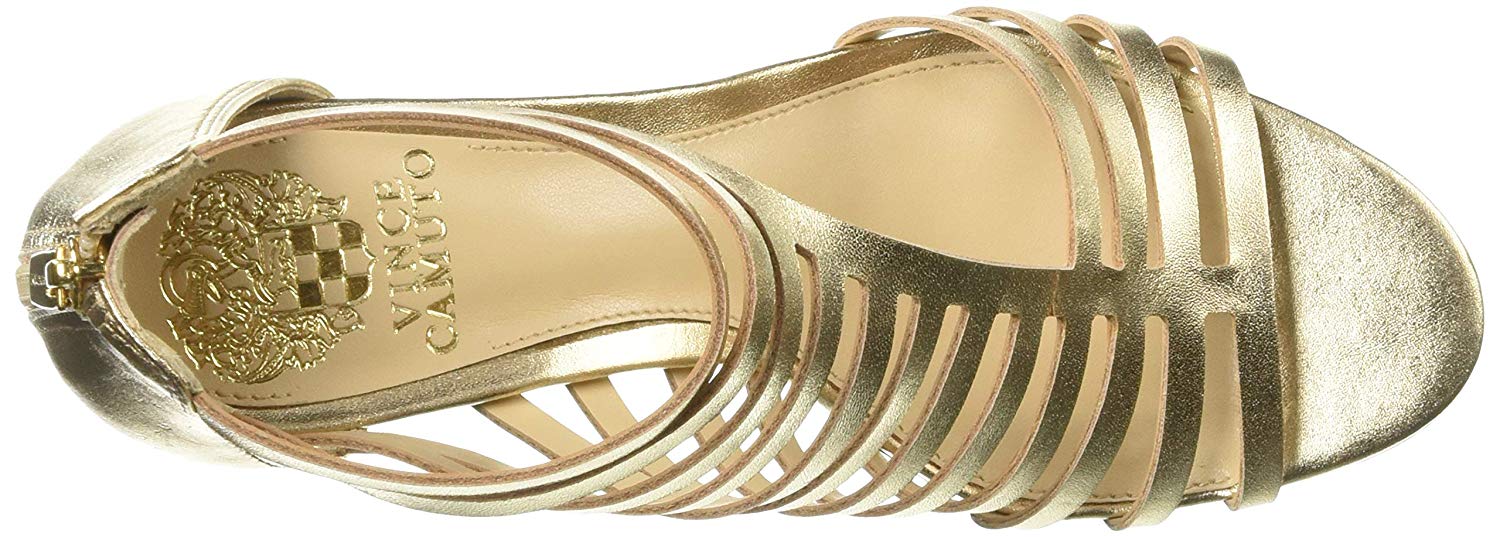 vince camuto leather flat sandals