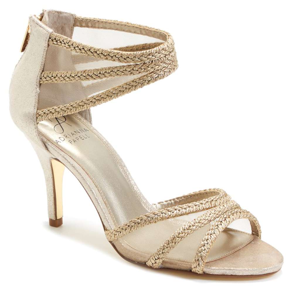 Adrianna Papell Womens Heels &amp; Pumps in Gold Color, Size 6