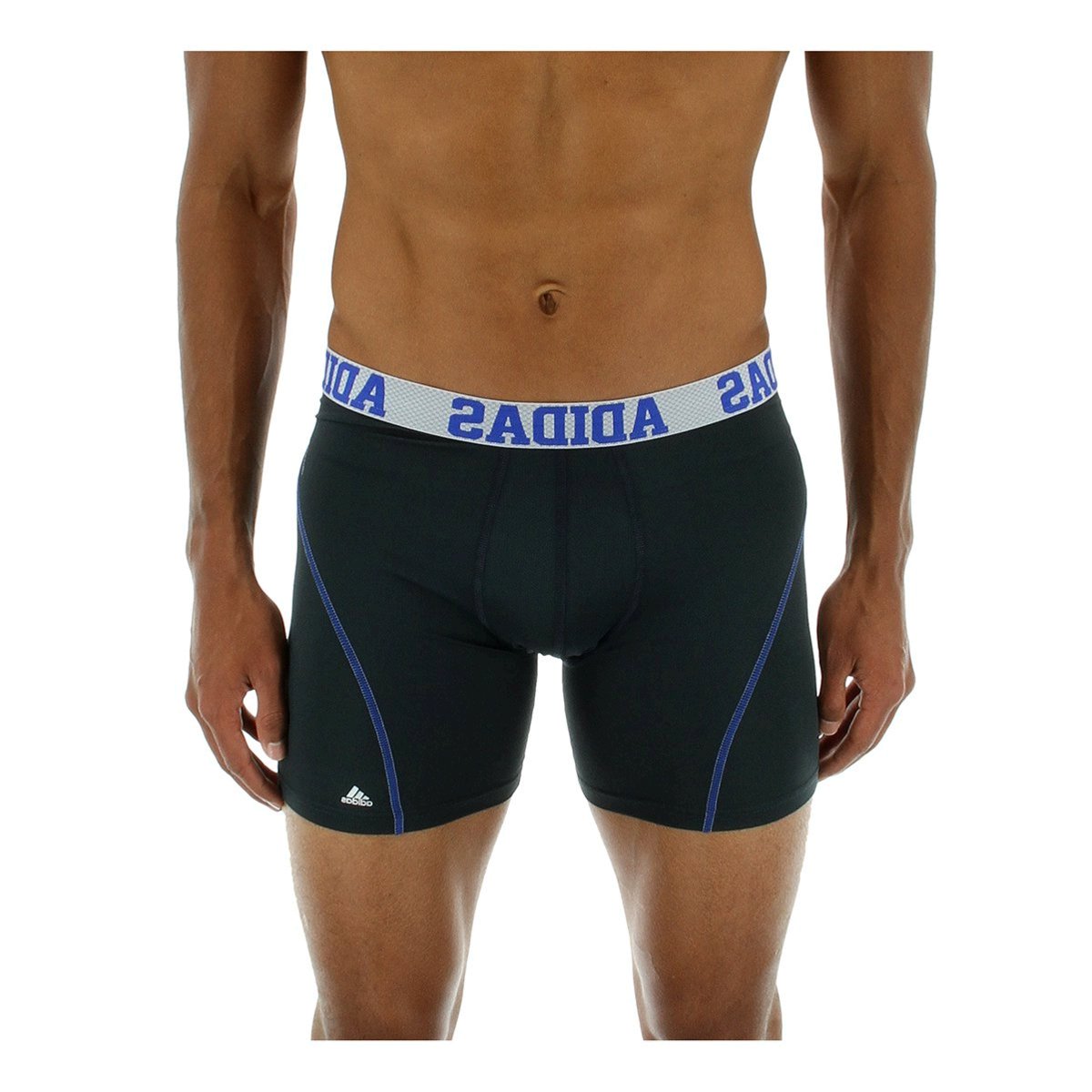 adidas Men's Sport Performance Climacool Boxer Brief Underwear, Blue
