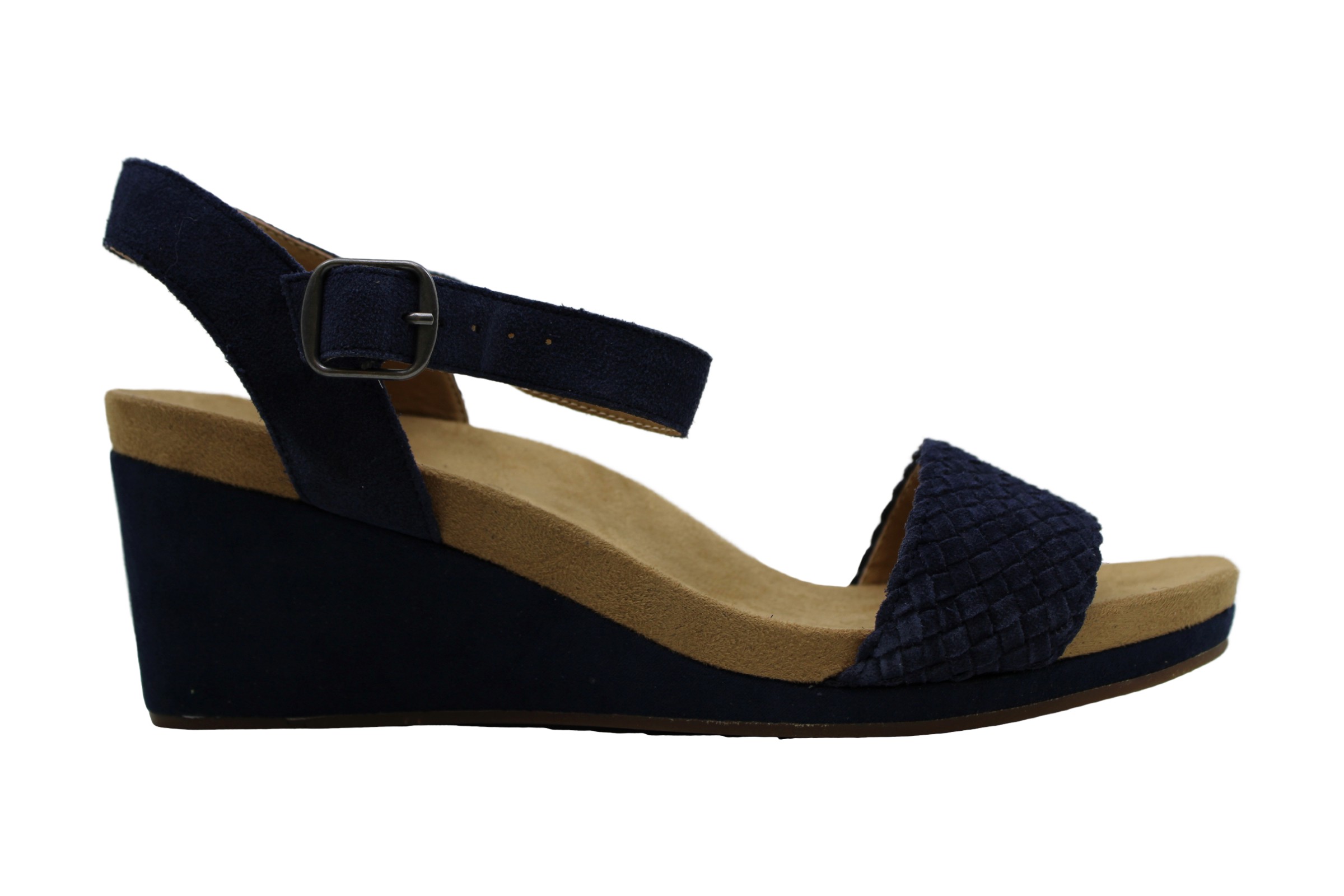 Lucky Brand Womens Kenette Leather Open Toe Casual Platform Sandals | eBay