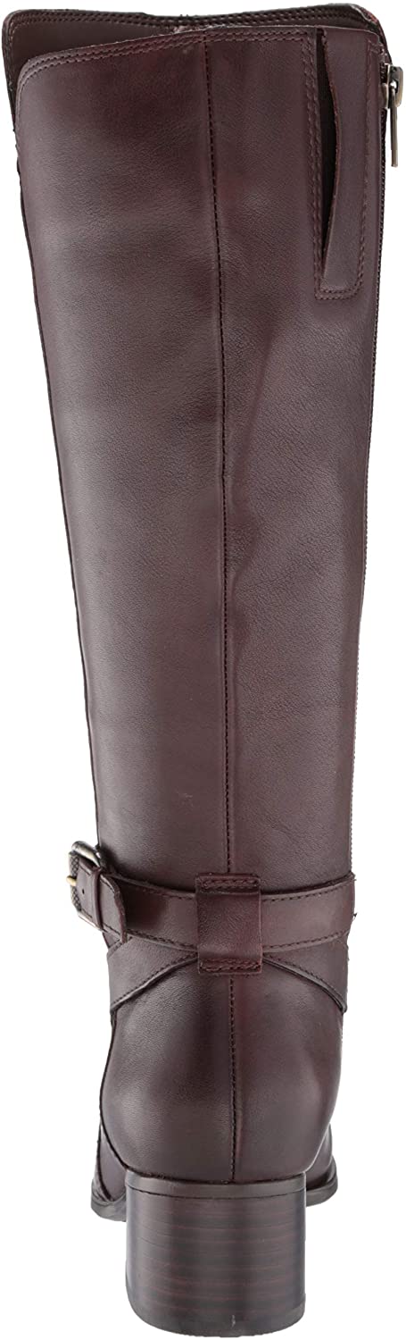 demetria wide calf riding boot