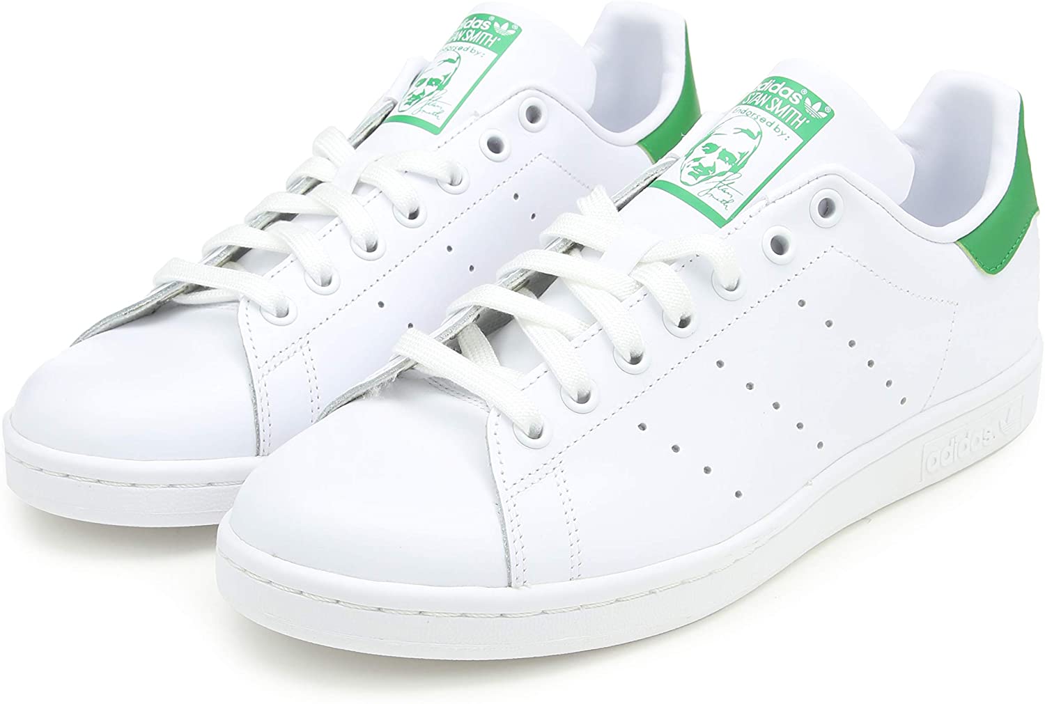 Adidas Mens Stan Smith Low Top Lace Up Fashion Sneakers, Green, Size 6. ...