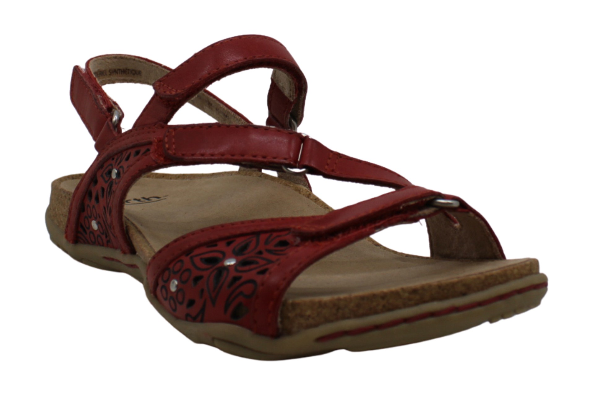 Earth Womens Flat Sandals in Red Color, Size 7 LHL | eBay