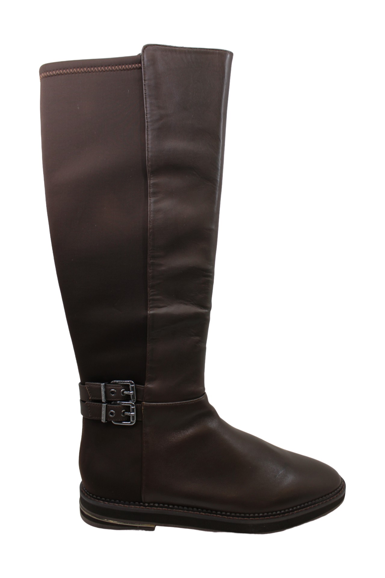 DKNY WOMEN'S SHOES lena Leather Closed Toe Knee High Fashion Boots $95. ...
