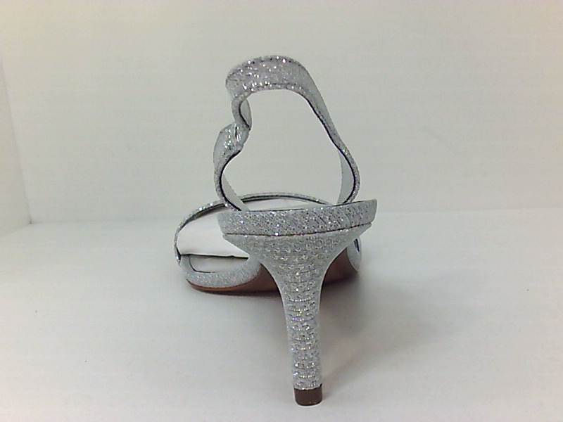 michael kors silver evening shoes