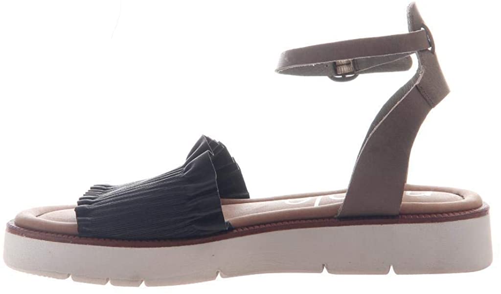 ladies black flat sandals size 5