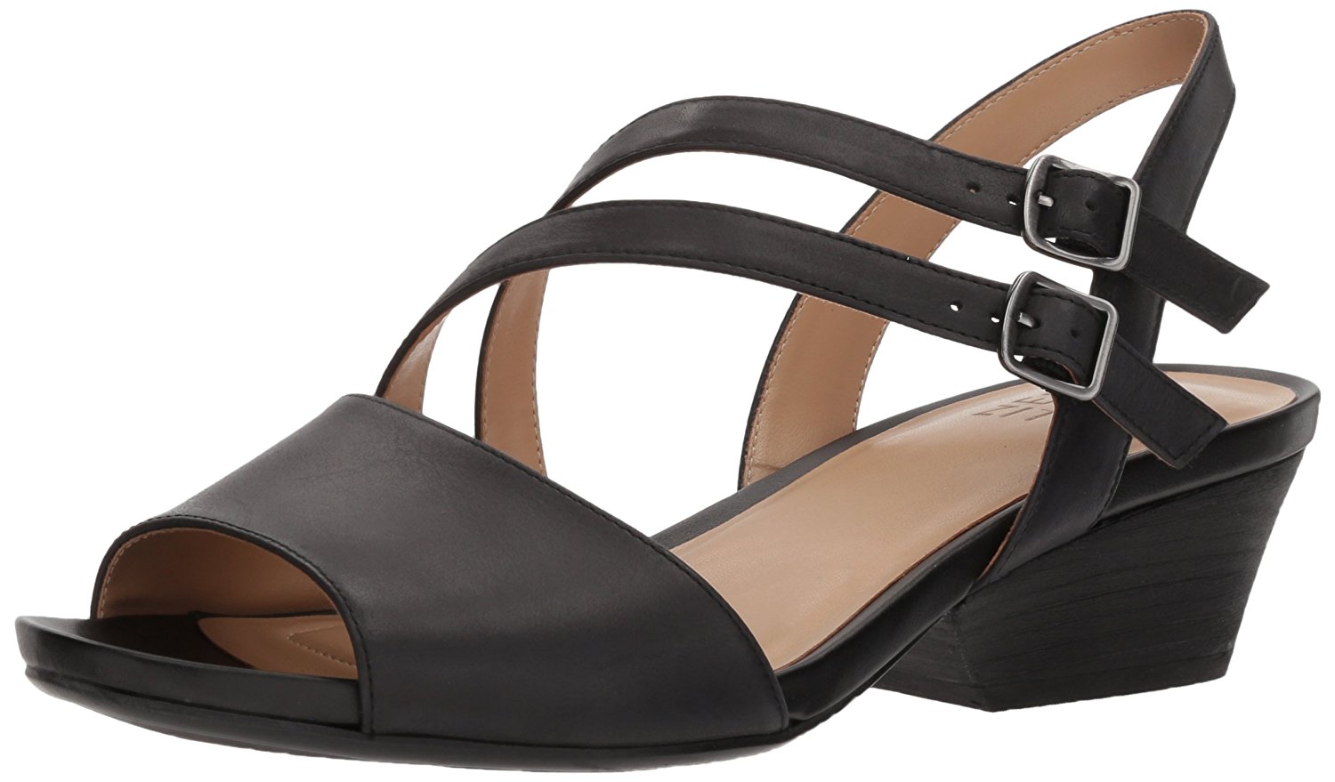 Naturalizer Womens Heeled Sandals in Black Color, Size 7.5 QUF | eBay