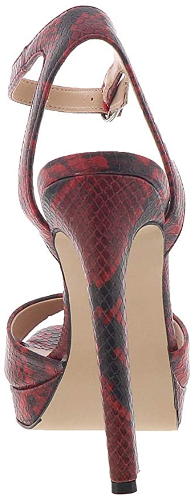 steve madden red flat sandals