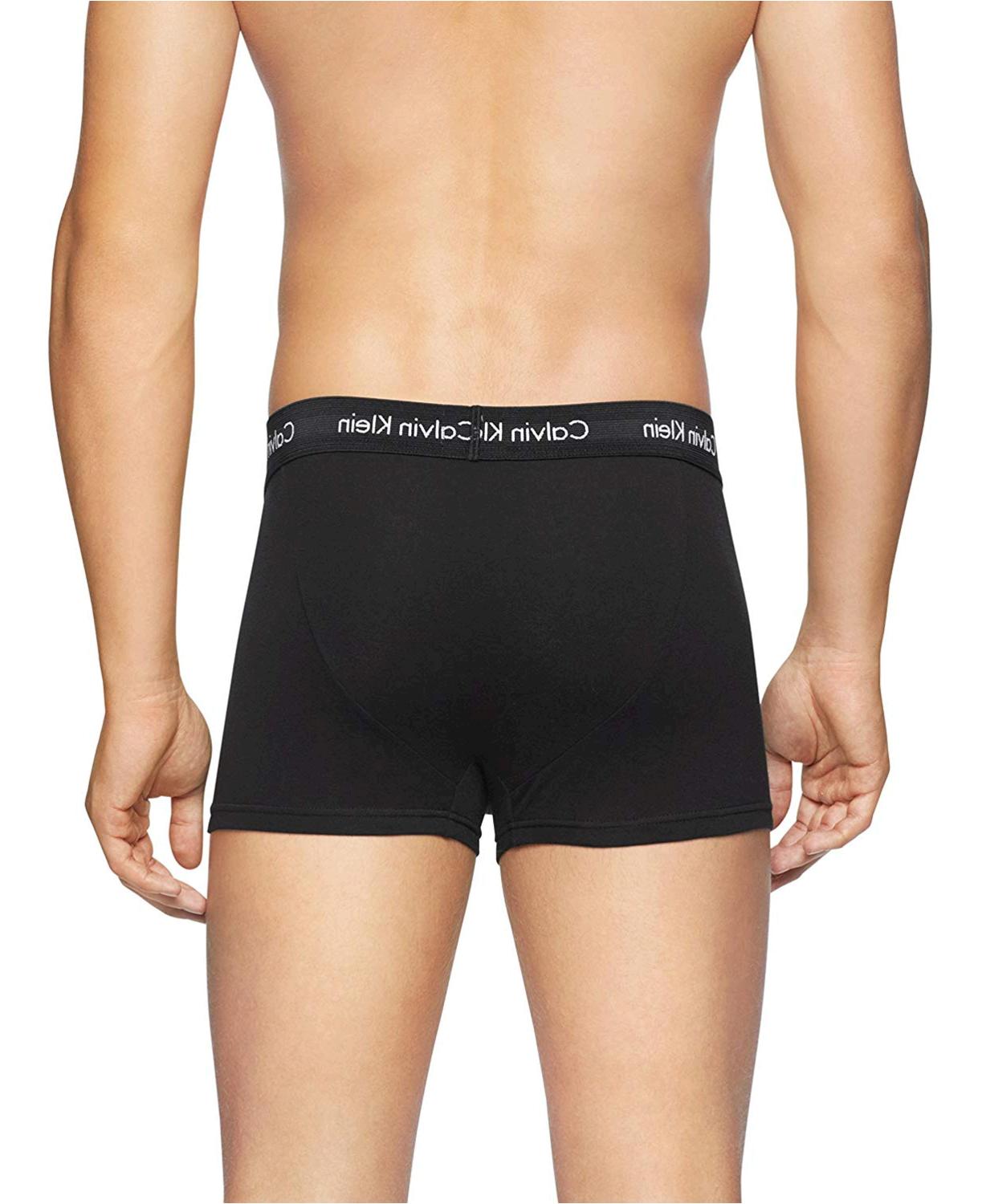 Men's Cotton Stretch Multipack Low Rise Trunks,, Black, Size Medium | eBay