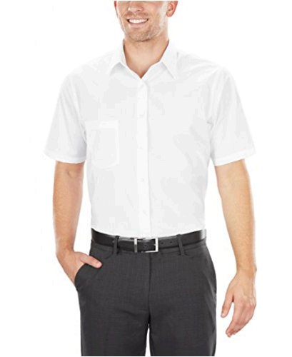 mens white short sleeve shirts