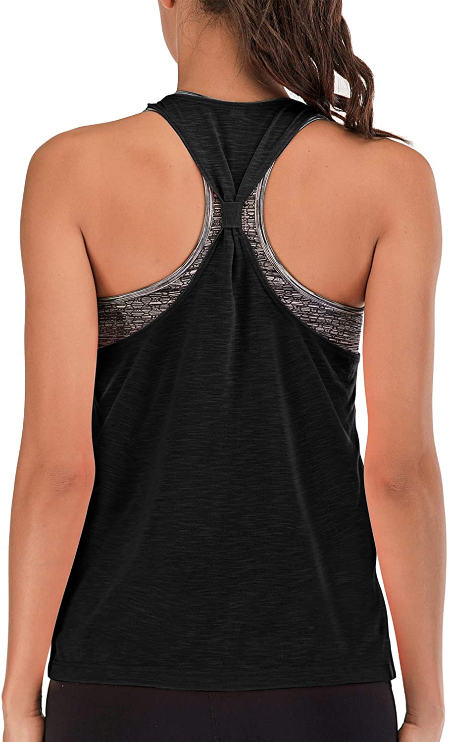 Workout Tank Tops for Women with Built in Bra Tanks
