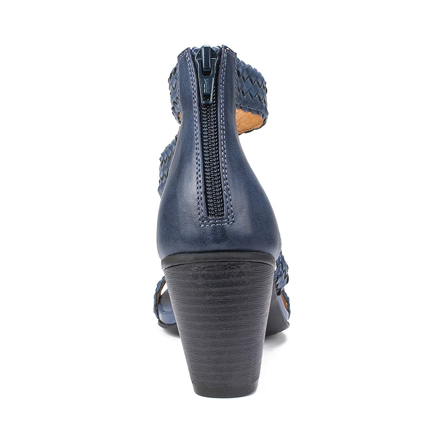 WHITE MOUNTAIN | White Mountain Womens Gemmy Leather Round Toe Casual Ankle Strap Sandals #Sh 