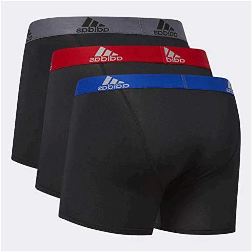 adidas Men's Performance Trunks Underwear (3-Pack),, Black, Size X ...