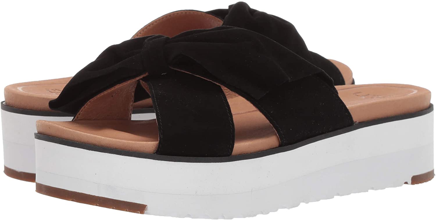 womens black ugg sandals