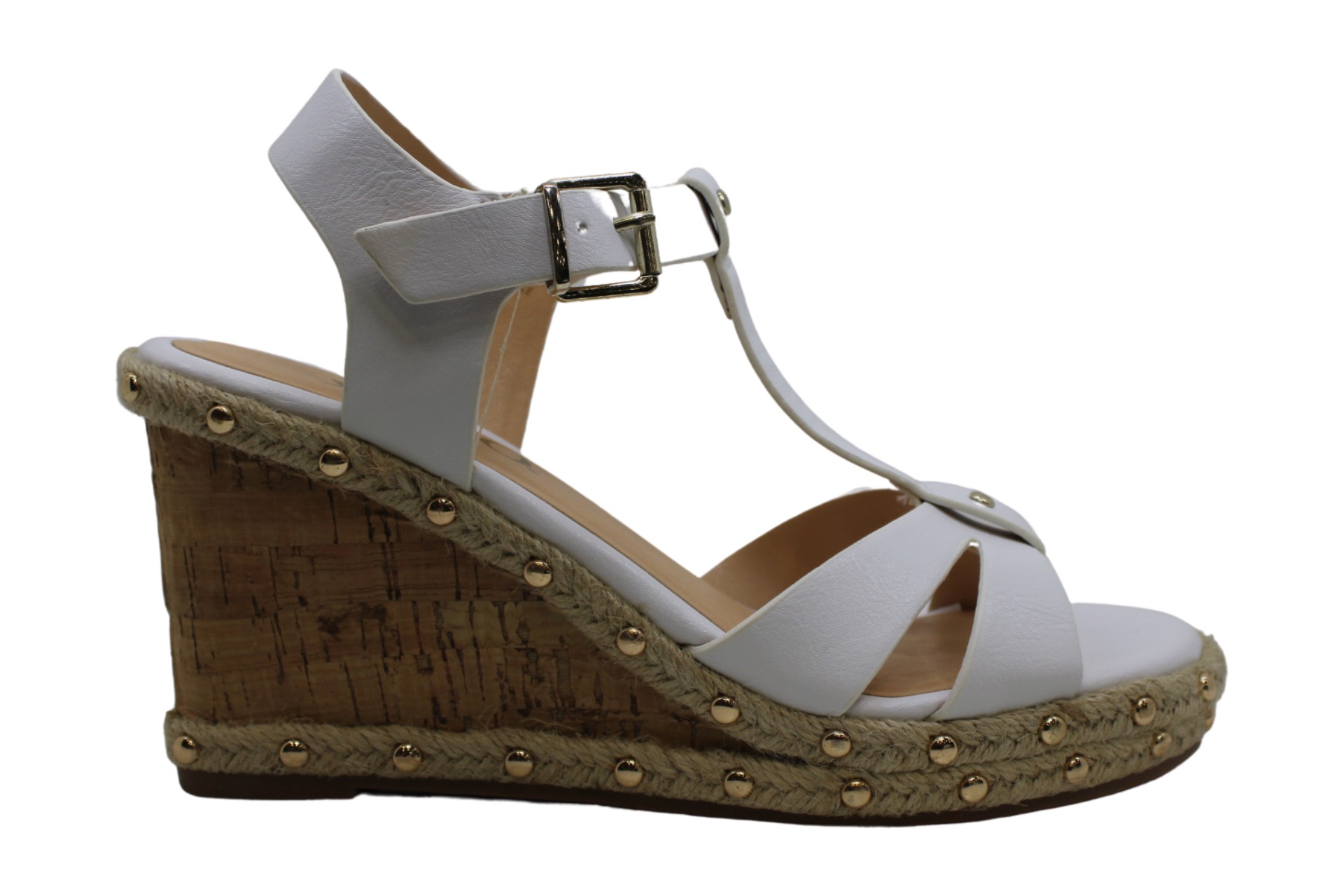 womens white sandals size 5.5