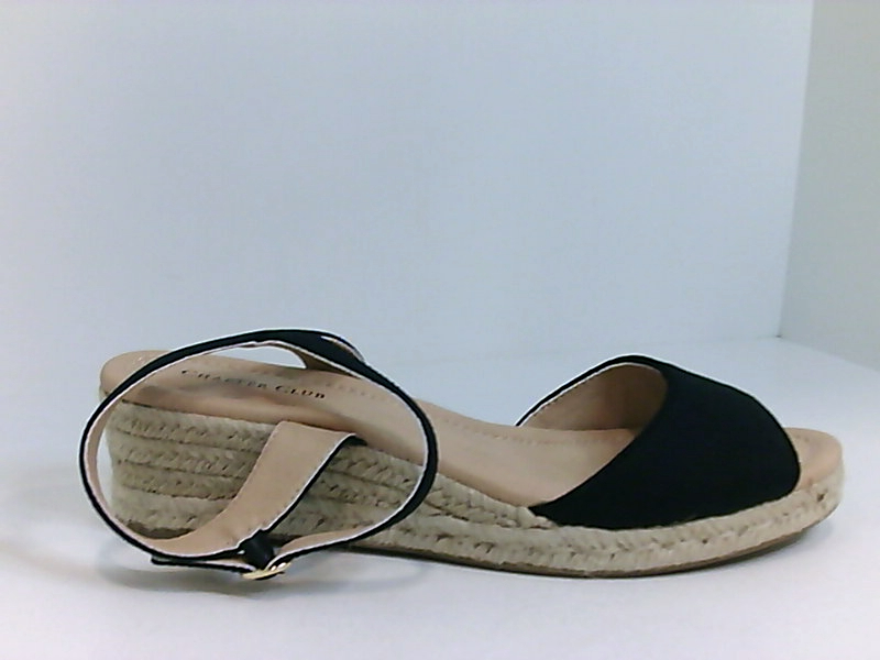 Charter Club Womens Wedged Sandals in Black Color, Size 9.5 IPK | eBay