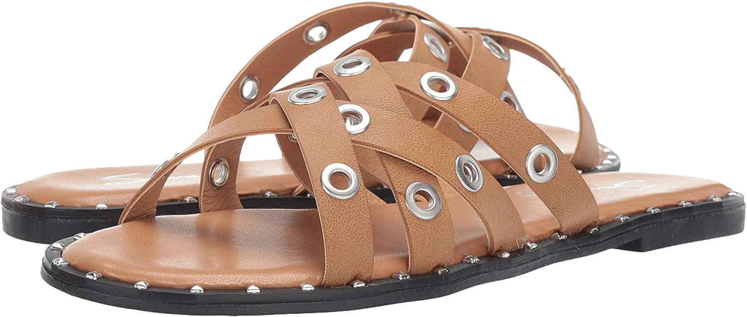 Seven7 Womens Flat Sandals in Tan Color, Size 9 SXO | eBay