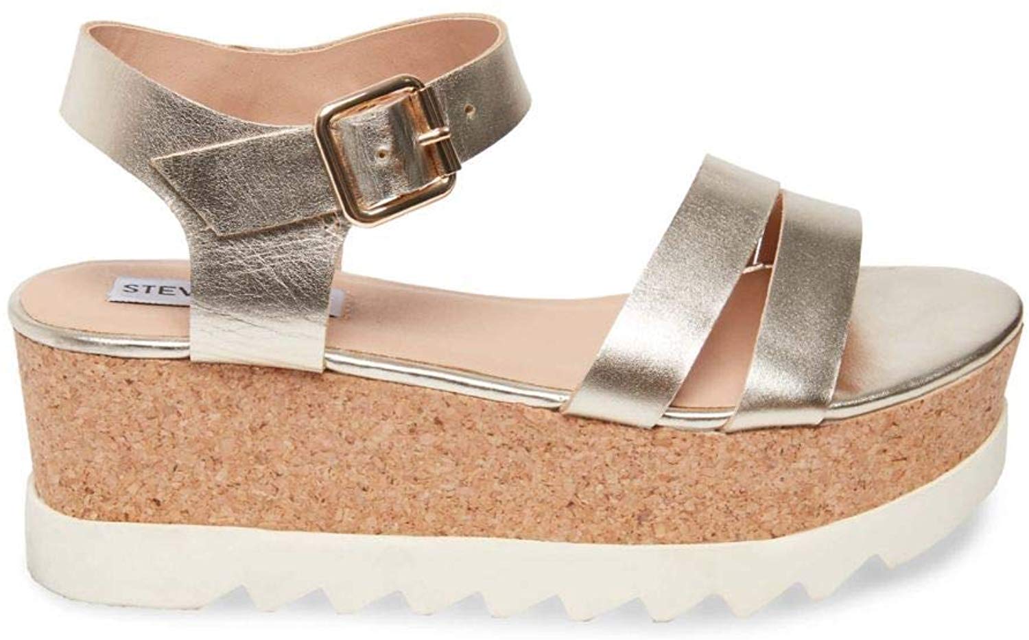 gold flat sandals steve madden