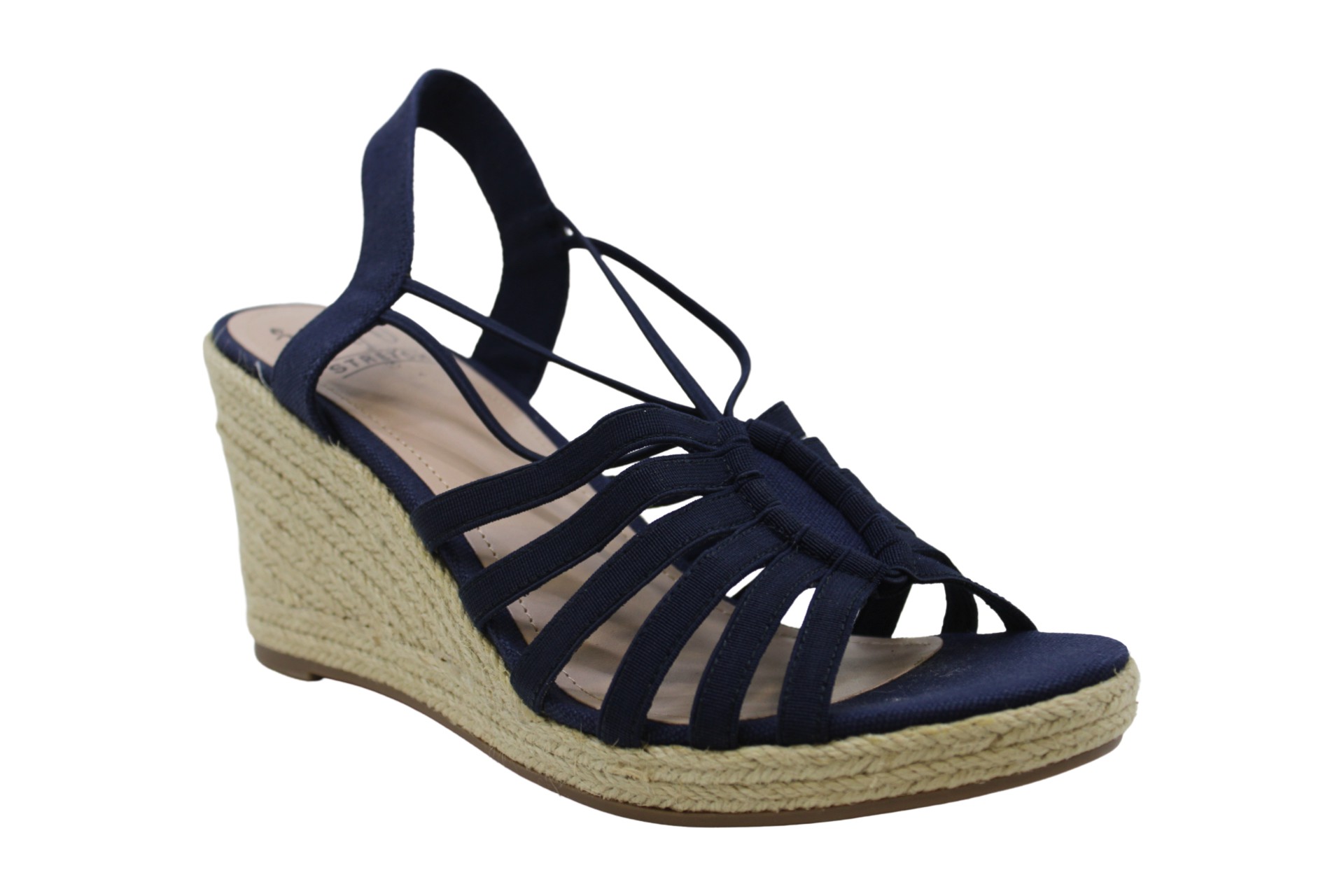 Impo Womens Wedged Sandals in Blue Color, Size 9 NGI eBay