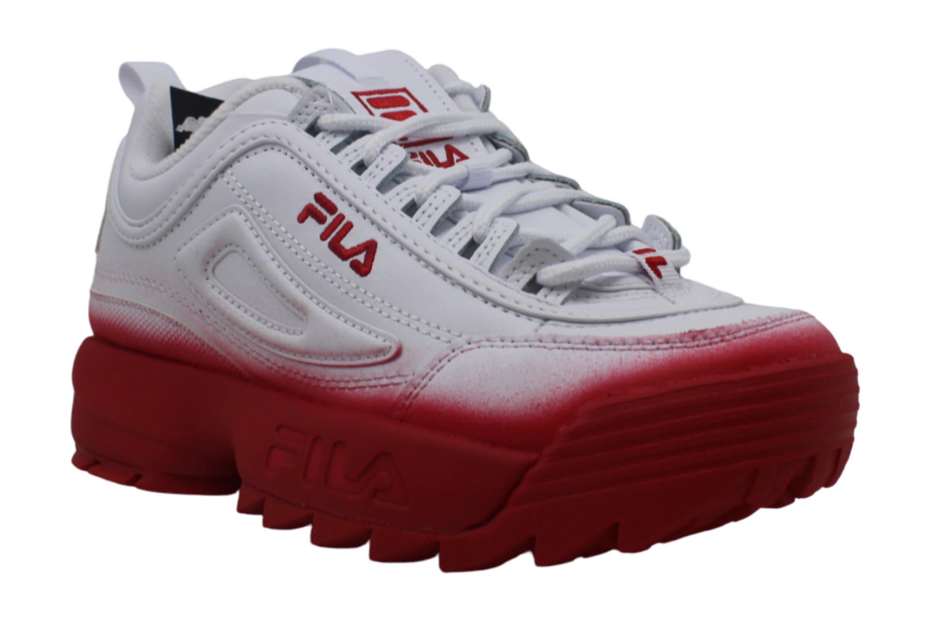 womens all white fila sneakers