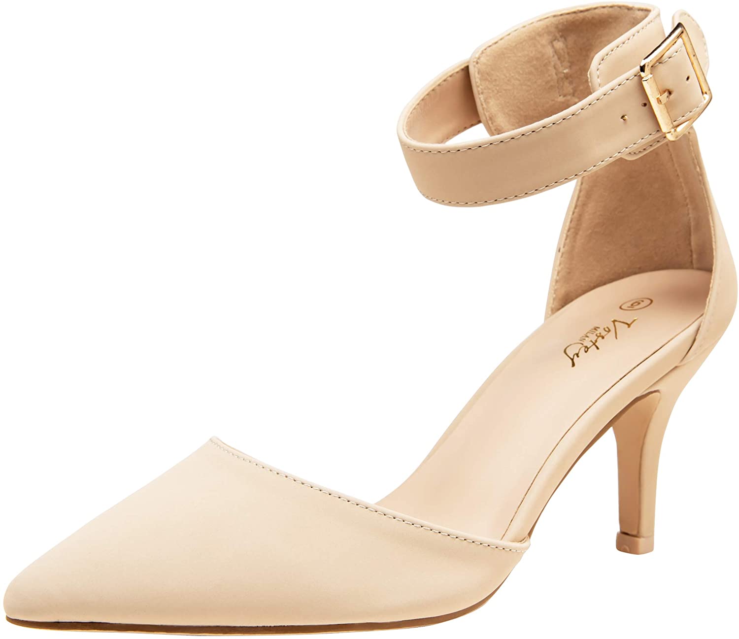 nude dress shoes low heel