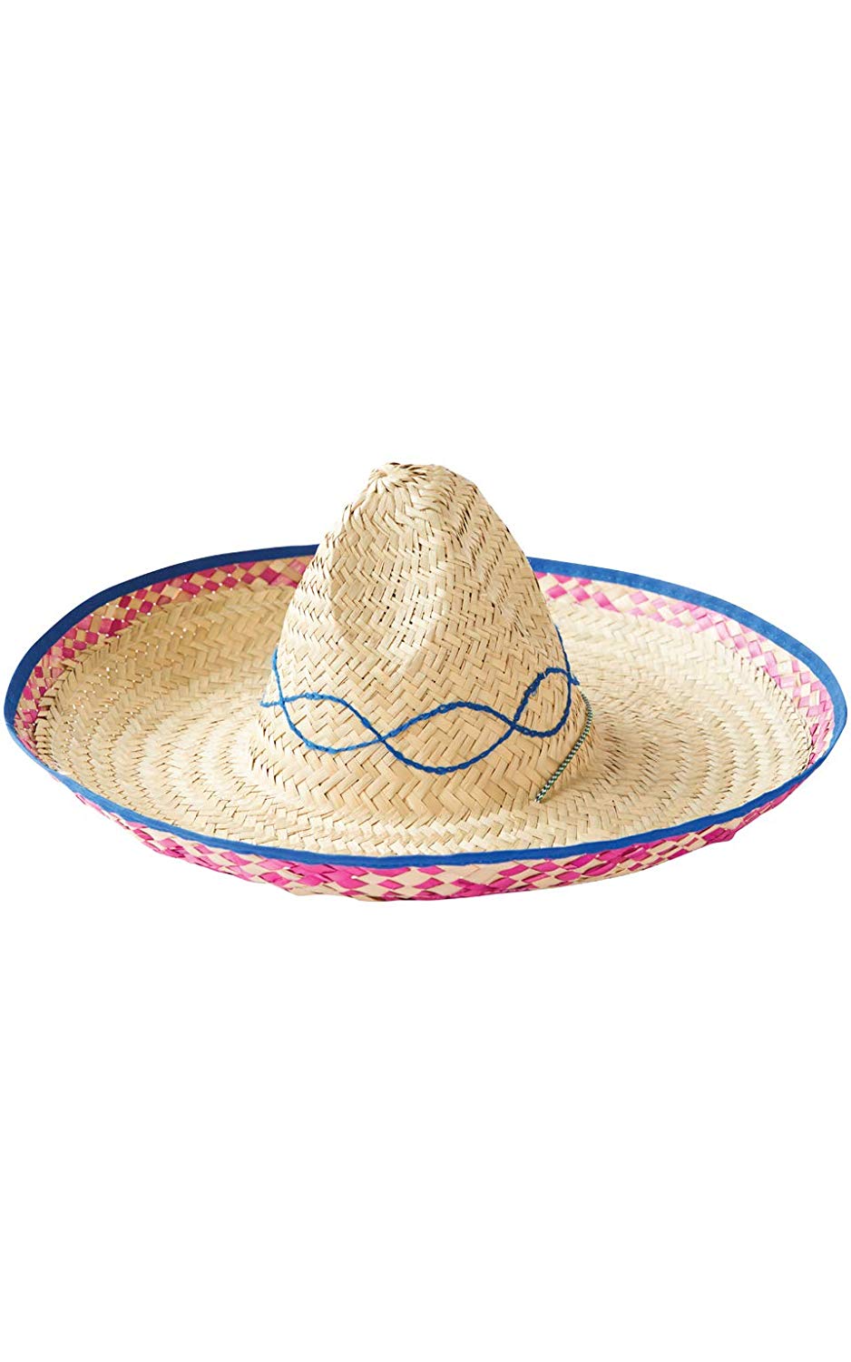 Embroidered Straw Sombrero, Brown, Brown Assorted, Size One Size zcrF ...