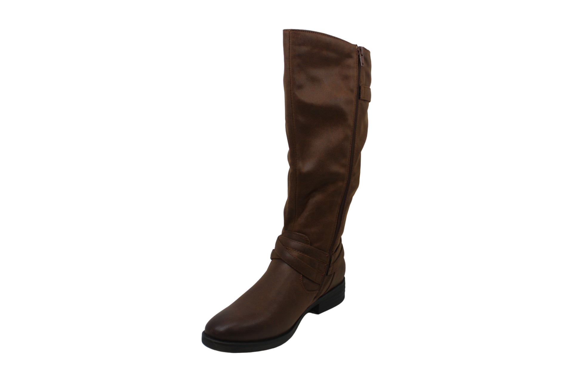 bear trap mid calf boots