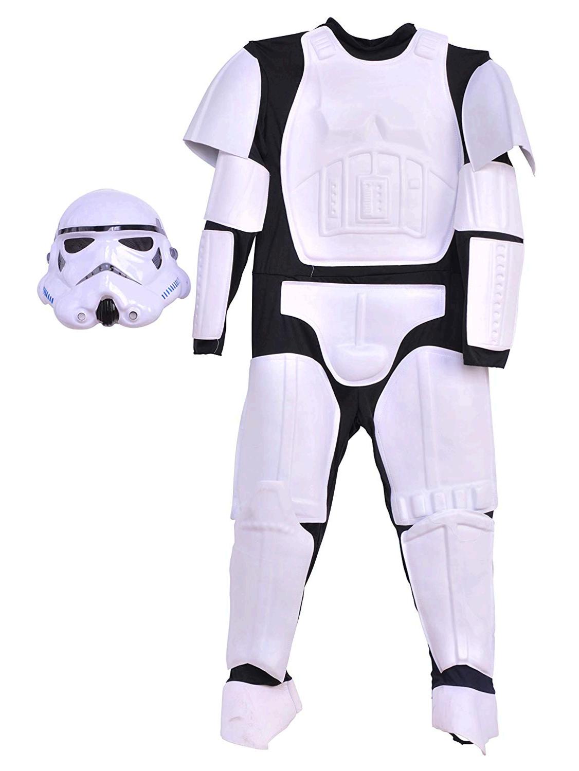 Costume Star Wars Deluxe Stormtrooper, White, One, White, Size Standard ...